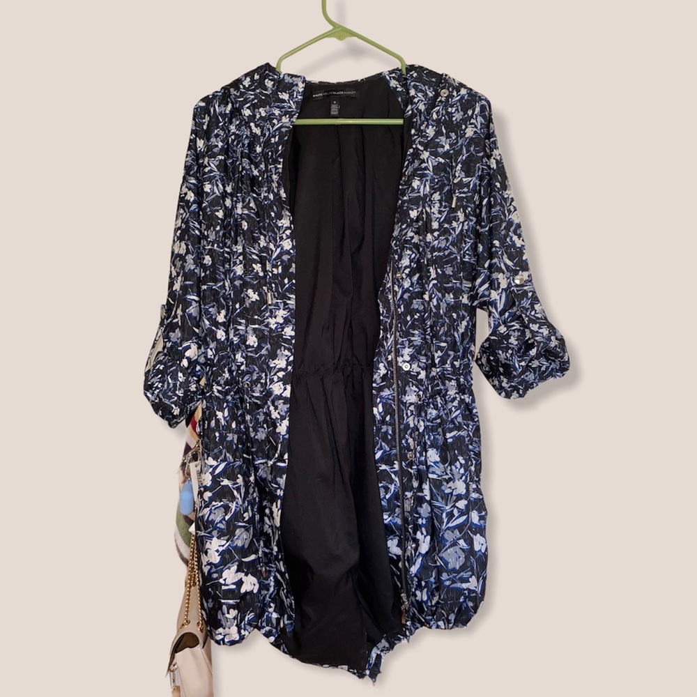 Floral Raincoat